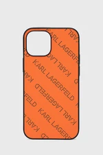 Obal na telefon Karl Lagerfeld Iphone 13 Mini 5,4'' oranžová barva
