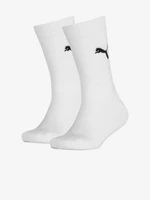 Puma Ponožky 2 páry dětské Bílá