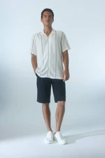 DEFACTO Regular Fit Lace-Up Bermuda Shorts