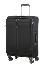 Samsonite Látkový cestovní kufr Popsoda Spinner 66 cm 68/73,5 l - černá
