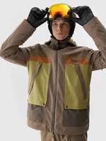 Pánska snowboardová bunda s membránou 15000 - hnedá