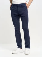 Big Star Man's Chinos Trousers 190070 Light Blue 404