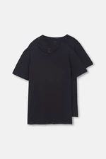 Dagi 2-Pack Black Men's Crew Neck T-Shirt