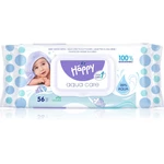 BELLA Baby Happy Aqua care vlhčené čisticí ubrousky pro děti 56 ks