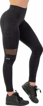 Nebbia Sporty Smart Pocket High-Waist Leggings Black XS Pantaloni fitness