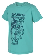 Husky  Tash K turquoise, 152 Detské funkčné tričko