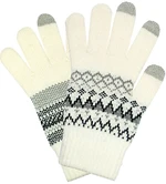 Guanti Semiline Semiline_Smartphone_Gloves_0176_White/Grey