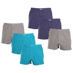 6PACK men's boxer shorts Andrie multicolor