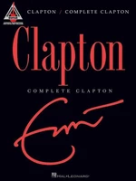 Hal Leonard Complete Clapton Guitar Music Book Partitura para guitarras y bajos