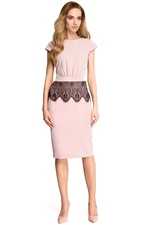 Stylove Woman's Dress S108 Powder