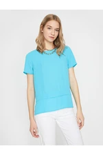 Koton Blouse - Blau - Regular fit