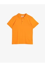Koton Boys Polo Neck Cotton Buttoned Short Sleeve T-Shirt
