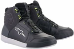 Alpinestars Chrome Drystar Shoes Black/Dark Gray/Yellow Fluo 42,5 Stivali da moto