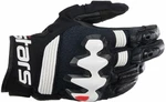Alpinestars Halo Leather Gloves Black/White 3XL Rękawice motocyklowe