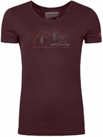 Ortovox 140 Cool Vintage Badge T-Shirt W Winetasting S T-shirt outdoor