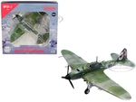 Ilyushin IL-2M3 Sturmovik Aircraft Green Camouflage "Double Hero of the Soviet Union Ivan Pavlov" Soviet Air Force 1/72 Diecast Model Airplane by Leg