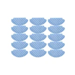 15Pcs Microfiber Mopping Pads for Deebot Ozmo 920 950 T8MAX N8Pro Vacuum Cleaner Washable Mopping Cloth