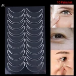 10Pairs Silicone Reusable Waterproof Silicone Anti-Wrinkle Eye Pads Patches Stickers Eye Skin Care Pads Beauty Eye Pads