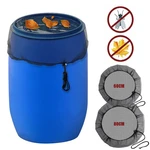 Mesh Cover Netting for Rain Barrels Garden Outdoor Water Collection Buckets Tank Raindrop Harvesting Cover Insect Protection