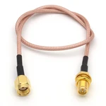 2pcs 10cm antenna extension wire SMA-JK SMA male to female internal screw internal hole to external screw internal pin RG316 ada