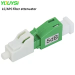 2pcs LC/APC fiber attenuator female to male plug type 1 3 5 7 10 15 20dB FTTH Fiber Optic Attenuator