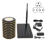 10Pcs Restaurant Pager Restaurant Waiting Buzzers 1 for 10 Restaurant Call Button 100‑240V hot