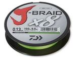 Daiwa pletená šňůra J-Braid 150m 0,22mm 17,0kg Chartreuse