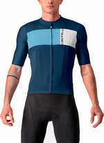 Castelli Prologo 7 Jersey Jersey Belgian Blue/Drive Blue-Silver Gray XL