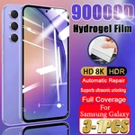 HD Hydrogel Film For Samsung Galaxy A54 A34 A53 A14 A52 A13 A12 Full Cover Screen Protector Samsung A73 A71 A23 A33 5G Not Glass