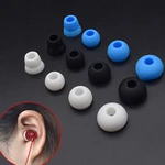 8Pcs In Ear Noise Isolated Soft Anti Slip Removable Earbuds Tip With Box Spared Headset Silicone Replacement For Beats Power3