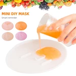 1Pcs Clear Facial/Eye/Lip Mask Mold For DIY Fruit Vegetable Mask Machine Maker Natural Collagen Reuseable Mask Mold Making Tool