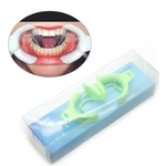 1Pcs Dental Expand Retractor With Saliva Aspirator Adjustable Orthodontic Nola Intraoral Lip Cheek Retractor Mouth Opener L/S