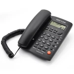 Fashion Vintage Number Key Dialing LCD Screen Landline Telephone Home Office Retro Wire Landline fixed Phone For Office Villa