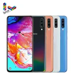 Unlocked Samsung Galaxy A70 A7050 2SIM Mobile Phone 6.7" 6/8GB RAM 128GB ROM Octa Core NFC 3 Rear Camera 32MP Android Smartphone