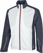 Galvin Green Albert Mens Jacket White/Navy/Orange S Chaqueta impermeable