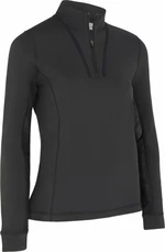 Callaway Womens Solid Sun Protection 1/4 Zip Caviar S Sudadera con capucha/Suéter