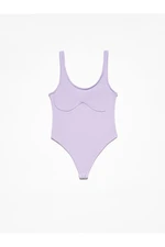 Dilvin 3787 Bodysuit-lilac