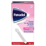 PANADOL Pre deti jahoda 24 mg/ml perorálna suspenzia 100 ml