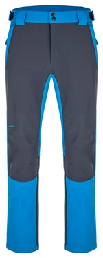 Modré pánske softshellové nohavice LOAP Lupic