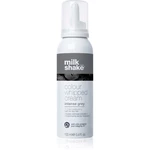Milk Shake Colour Whipped Cream tónovacia pena pre všetky typy vlasov Intense gray 100 ml
