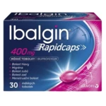 Ibalgin Rapidcaps 400 mg 30 měkkých tobolek