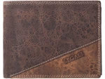 SEGALI Pánská kožená peněženka 1606 lunar brown