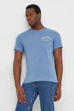 Bavlnené tričko Barbour pánsky, s potlačou, MTS0502