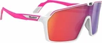 Rudy Project Spinshield White/Pink Fluo Matte/Multilaser Red Lifestyle okuliare