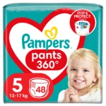 Pampers Active Baby Pants Kalhotkové plenky vel. 5, 12-17 kg, 48 ks
