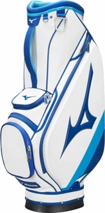Mizuno Tour Staff Cart Bag White/Blue Torba golfowa