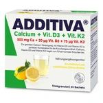 ADDITIVA Vápník + D3 + K2 nápoj 20 sáčků