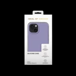 Silikonový ochranný kryt iDeal Of Sweden pro Apple iPhone 15, purple