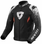 Rev'it! Jacket Quantum 2 Air Black/White XL Giacca in tessuto