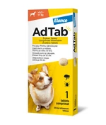 AdTab Žvýkací tablety pro psy >5,5-11 kg 225 mg 1 tableta